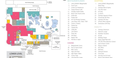 خريطة Flamingo Las Vegas